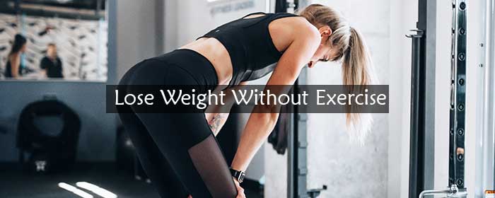 Lose Weight Without Exercise